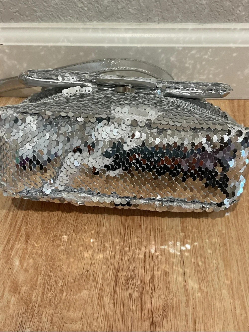 Disney glittering silver